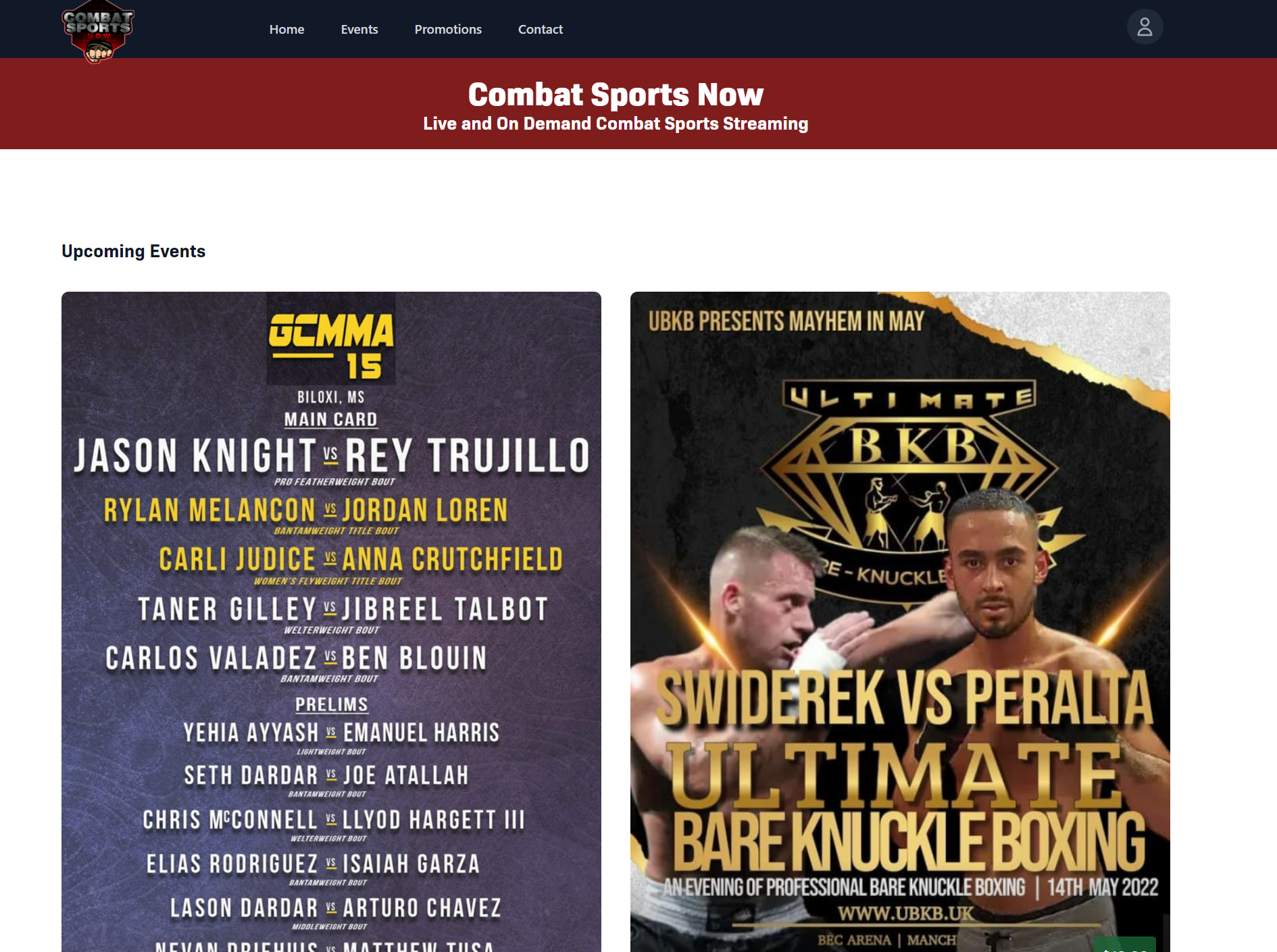 Customer profile user interface